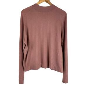 Vince Women's Wool Cashmere Blend Mock Neck Sweater Size 2X New With Tags NEW